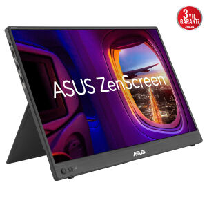 ASUS 16 IPS ZenScreen MB16FC mini HDMI-TYPEC Taşınabilşir Monitör 1920x1200 / 90LM0CB1-B01N71