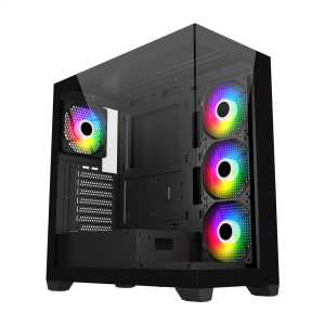 FSP 750W Gen5 M340 GAMING Siyah ATX Pc Kasası