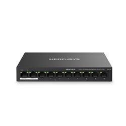 Tp-Link Mercusys MS110P 8 Port 10-100 Mbps Poe+ 2 Port 10-100 Switch Metal Kasa