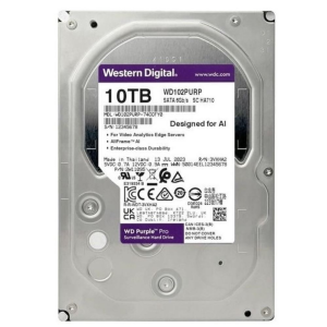 WD 3.5 10TB PURPLE PRO WD102PURP 7200 RPM 512MB SATA-3 Güvenlik Diski