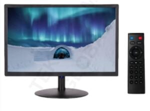 OneTech 19 Led Monitör HDMI Vga Usb Rca Hoparlörlü Uzaktan Kumandalı SESLİ + KUMANDALI