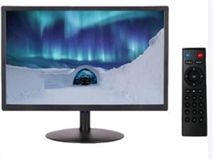 OneTech 22 Led Monitör HDMI Vga Usb Rca Hoparlörlü Uzaktan Kumandalı SESLİ + KUMANDALI