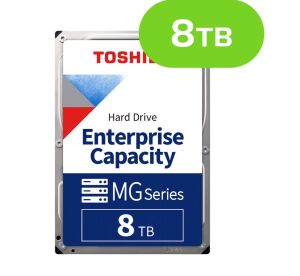 Toshiba 8TB MG10ADA800E-V AI 3.5 7200RPM 256Mb 7-24 Enterprice Güvenlik Diski