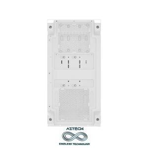 AZTECH AZT101 W Gaming Mid-Tower PC Kasası Beyaz