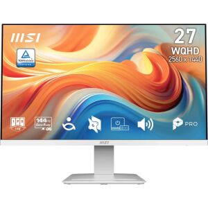 Msi 27 Pro MP273QW E14 2560x1440 (Wqhd) 16:9 Flat IPS 144hz 1MS (Mprt) Adaptive-sync Beyaz Monitor