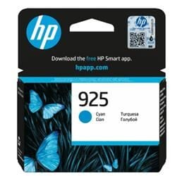 HP 925 Cyan Mavi Kartuş 4K0V6PE