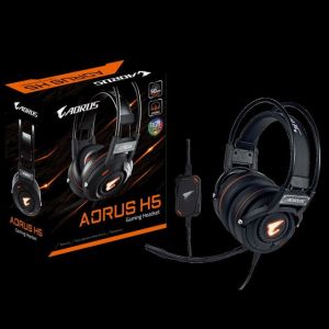 GP-AORUS-H5 RGB FUSION OYUNCU KULAKLIĞI SIYAH