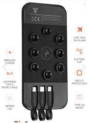 Snapron SNP-3003 10.000 Mah Vantuzlu Wireless Kablosuz ve 3in1 Kablolu Powerbank