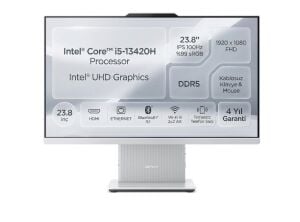 Lenovo Ideacentre 24IRH9 F0HN0054TR I5-13420H 16GB 512GB SSD 23.8 Fhd FreeDOS AIO Bilgisayar