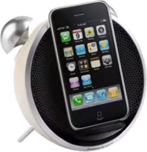 EDIFIER Image Series Tick Tock Dock IF230W 9W RMS FM Radyo/iPod Dock Hoparlör Beyaz