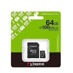 KINGSTON 64GB Micro SD Kart  Canvas Select Plus SDCS3/64GB