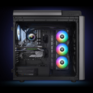 THERMALTAKE 420MM TH420 CL-W376-PL14SW-A ARGB AM5-1851p Sıvı Soğutmalı İşlemci Fanı