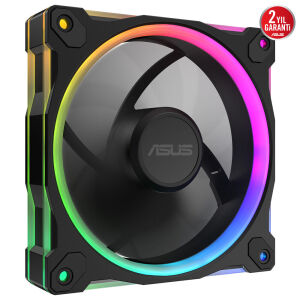 ASUS Prime MR120 ARGB Reverse 120mm Ters Akışlı Kasa Fanı (Tekli Paket)