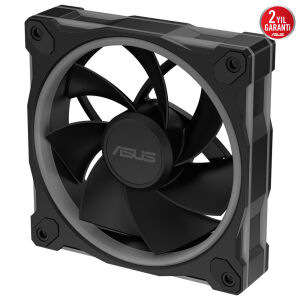 ASUS Prime MR120 ARGB Reverse 120mm Ters Akışlı Kasa Fanı (Tekli Paket)
