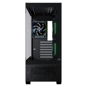 GAMEBOOSTER 750W 80+ BRONZE NYVRA ALPHA JBST-GBXMC03 3-RGB Fanlı Gaming Mid-Tower PC Kasası