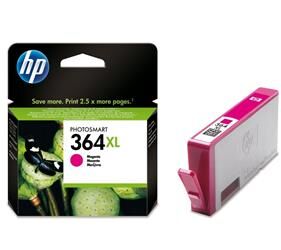 HP 364XL Magenta Kırmızı Yüksek Kapasite Kartuş CB324EE