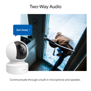 TP-LINK 3MP 4mm WiFi Kablosuz Pan-Tilt IP Kamera TAPO-C212