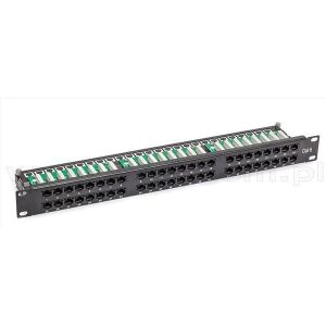 ODS 48port CAT3 UTP Patch Panel 10C-SB1U50PCAT3-RL1A (Telefon İçindir)