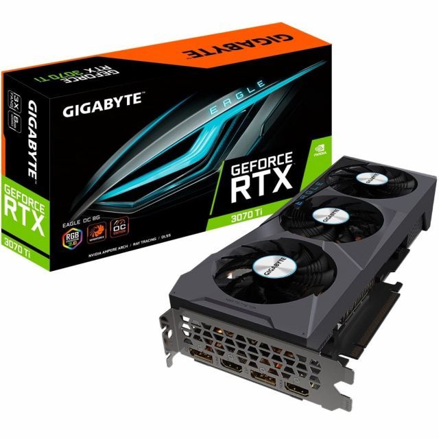 GV-N307TEAGLEOC8GD RTX3070 Ti EAGLE OC 8GB 256Bit GDDR6X Ekran Kartı