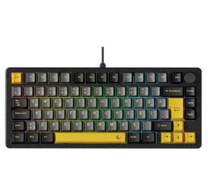 Rampage ZENITH STUG Aluminum Siyah Hot Swap 8000 Hz Gasket Manyetik RGB Switch Q