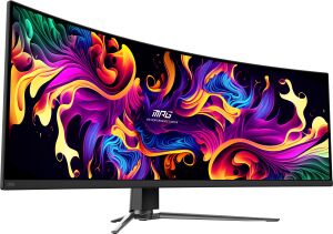 MSI 49 MPG 491CQP QD-OLED 0.03MS 144HZ HDMI-DP Kavisli Gaming Monitör 5120x1440