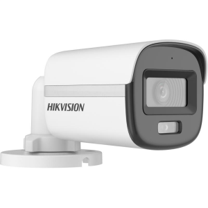 HIKVISION 5MP Bullet 2.8mm ColorVu Analog Kamera Akıllı Hibrit Işıklı DS-2CE10KF0T-LPFS