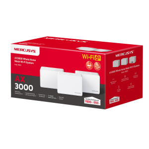 Tp-Link Mercusys Halo H80X 3Lü Paket AX3000 Tüm Evi Kapsayan Mesh Wifi Sistemi