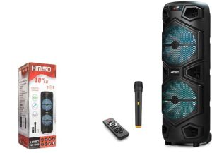 KIMISO QS4232 8 3000W Uzaktan Kumandalı Mikrofonlu Bluetooth Speaker 2x8 265-300-675MM Usb-TfCard
