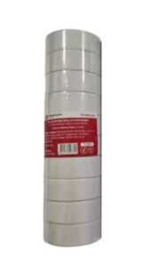 Mutlusan 10-19 İzole Bant 10lu (Elektrik Bant) Beyaz 065133011019