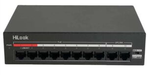 Hilook NS-0110MP-60 8 Port PoE, 60W, +2 Port Megabit Uplink Switch