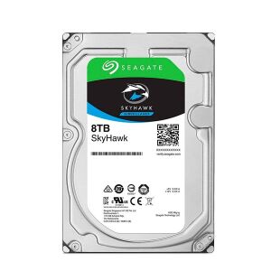 SEAGATE 3.5  8TB SKYHAWK ST8000VE001 7200 RPM 256MB SATA-3 Güvenlik Diski Distribütör Garantili