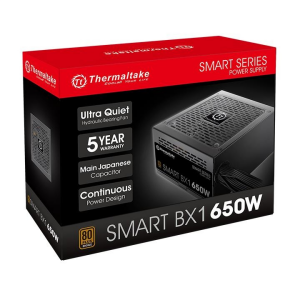 THERMALTAKE 650W 80+ Bronze Smart BX1 PS-SPD-0650NNSABE-T Power Supply