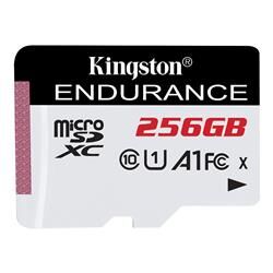 Kingston SDCE-256GB 256GB microSDXC Endurance 95R-45W C10 A1 UHS-I Card Only Hafıza Kartı