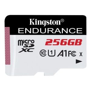 Kingston SDCE-256GB 256GB microSDXC Endurance 95R-45W C10 A1 UHS-I Card Only Hafıza Kartı