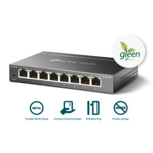 TP-LINK 8port TL-SG108E GIGABIT Yönetilebilir Switch Masaüstü