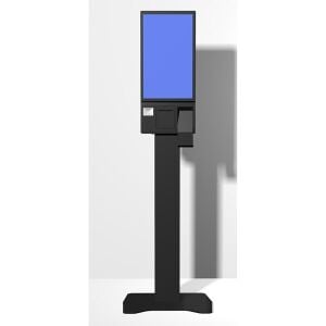 TIWOX 21.5 K-2150B CORE i7 5.nesil 16GB RAM-256GB SSD-W102D-Karekod ve Barkod Yazıcılı Kiosk Siyah