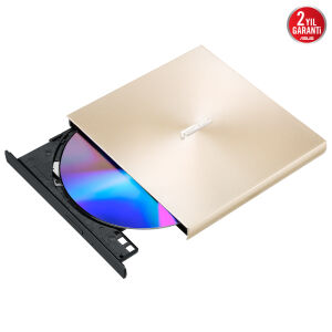 ASUS SDRW-08U8M-U ZenDrive Ultra İnce Taşınabilir Harici DVD Yazıcı Gold / 90DD0295-M29000