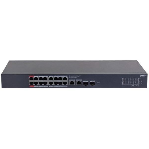 DAHUA 16port PoE 135w 2-SFP 2-Uplink Gigabit Cloud Cloud Yönetilebilir Switch CS4220-16GT-135