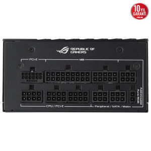 ASUS 850w 80+ Platınum ROG LOKI SFX-L 850W Tam Modüler Power Supply /  90YE00N3-B0NA00