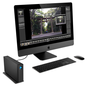 LaCie 10TB 3.5 D2 Professional D2 STHA10000800 7200RPM USB 3.2 Type-C Alüminyum Kasa Mac/PC Uyumlu Harici Disk