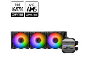 MSI 360mm MAG CORELIQUID M360 ARGB AM5-1851p Sıvı Soğutmalı İşlemci Fanı
