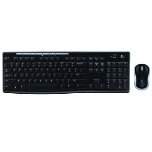 LOGITECH MK270 Kablosuz Q Trk Siyah Klavye - Mouse Set (920-004525)