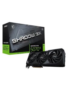Msi GeForce RTX5070TI 16G SHADOW 3X OC 16GB GDRR7 256 B DX12 PCIE 5.0 X16 (3XDP 1XHDMI) Ekran Kartı