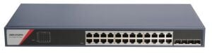 Hikvision DS-3E1528-SI-24T4F 28 Port Gigabit 24 RJ45 4 SFP PoE’siz Switch
