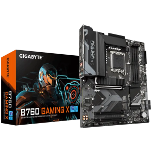 GIGABYTE B760 GAMING X DDR4 HDMI DP PCIE 4.0 1700p ATX