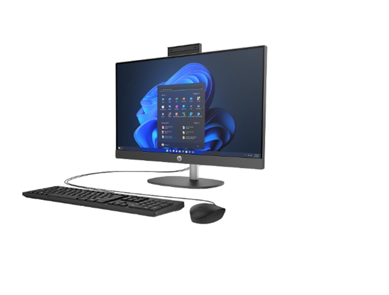 Hp ProOne 240 G10 D36C6ET Ultra 7 155U 16GB 512GB SSD 23.8 Siyah FreeDOS All In One PC