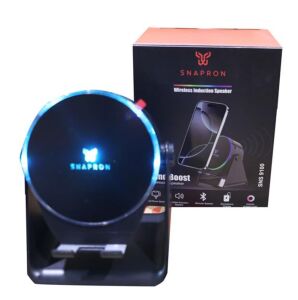 Snapron SNS-9100 Siyah (İNDUCTİON Özellikli) RGB Bluetooth Speaker (Phone Stand-Ambient Light)