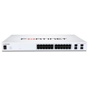 FORTISWITCH 24port PoE 370w 4-SFP+ Gigabit Yönetilebilir Switch FS-124F-FPOE