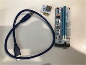 S-link Sl- Ex10 Pcı-E 1x To 16x Sata 6Pin Bitcoin Riser Ekran Kartı Yükseltici
