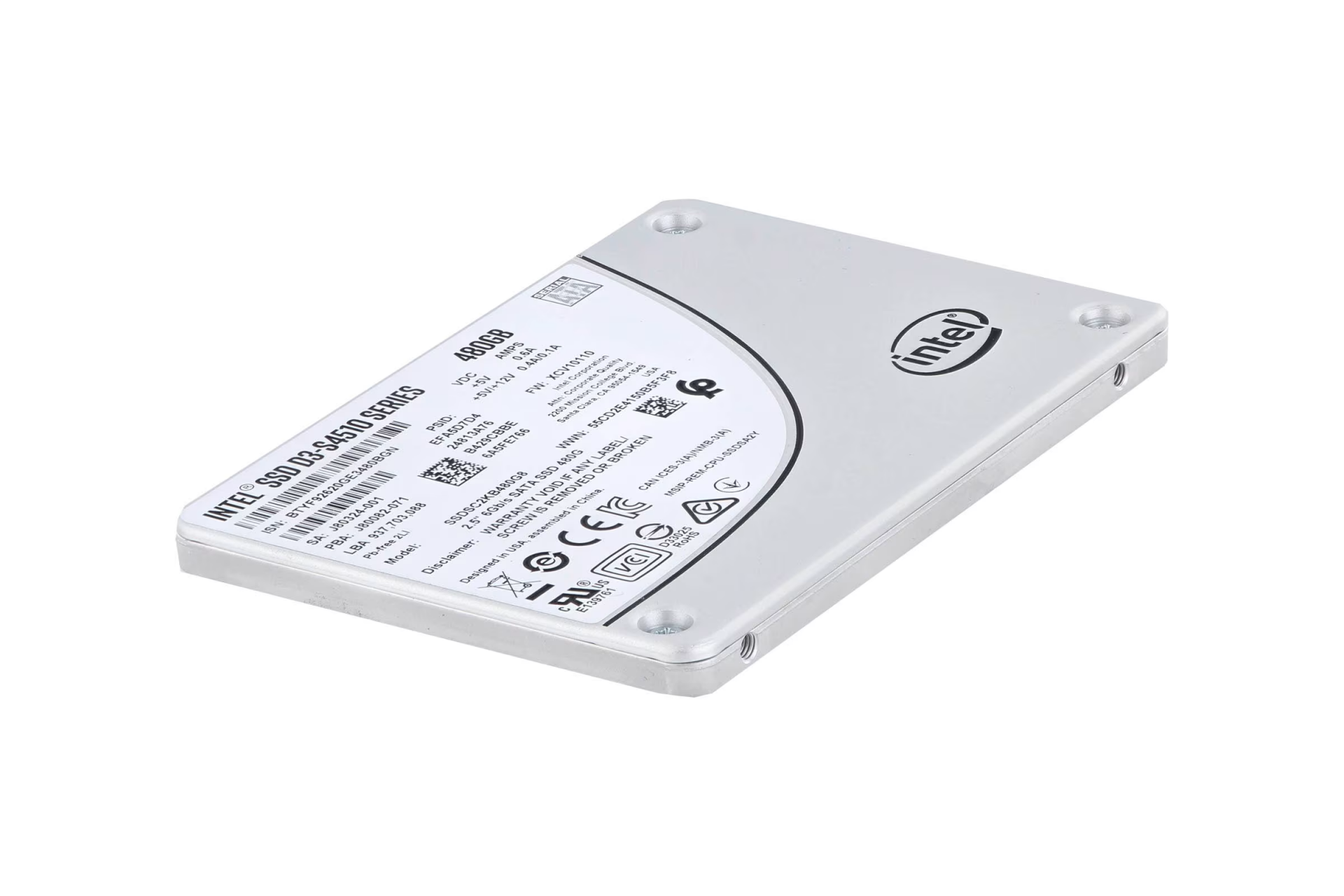 DELL 480GB 2.5 VPP5P Enterpirise Sata-3 SSD Disk